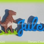 prénom-bois-Jules-T Rex