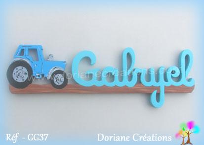 Gg 037 prenom bois gabryel tracteur